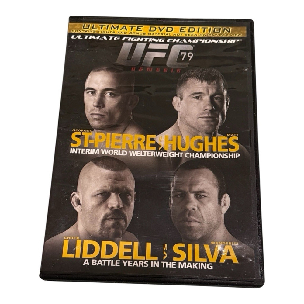 UFC 79: Nemesis (DVD) 2008 - St-Pierre vs Matt Hughes; Chuck Lidell vs Silva
